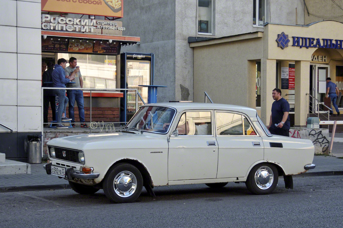 Владимирская область, № О 592 УВ 33 — Москвич-2140 '76-88