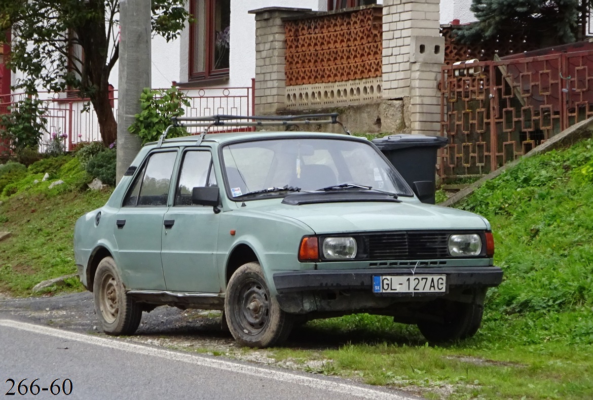 Словакия, № GL-127AG — Škoda 105/120/125 '76-90