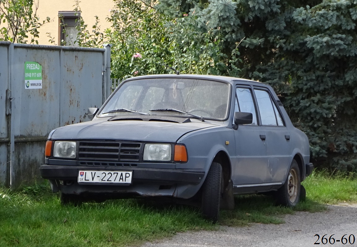 Словакия, № LV-227AP — Škoda 105/120/125 '76-90