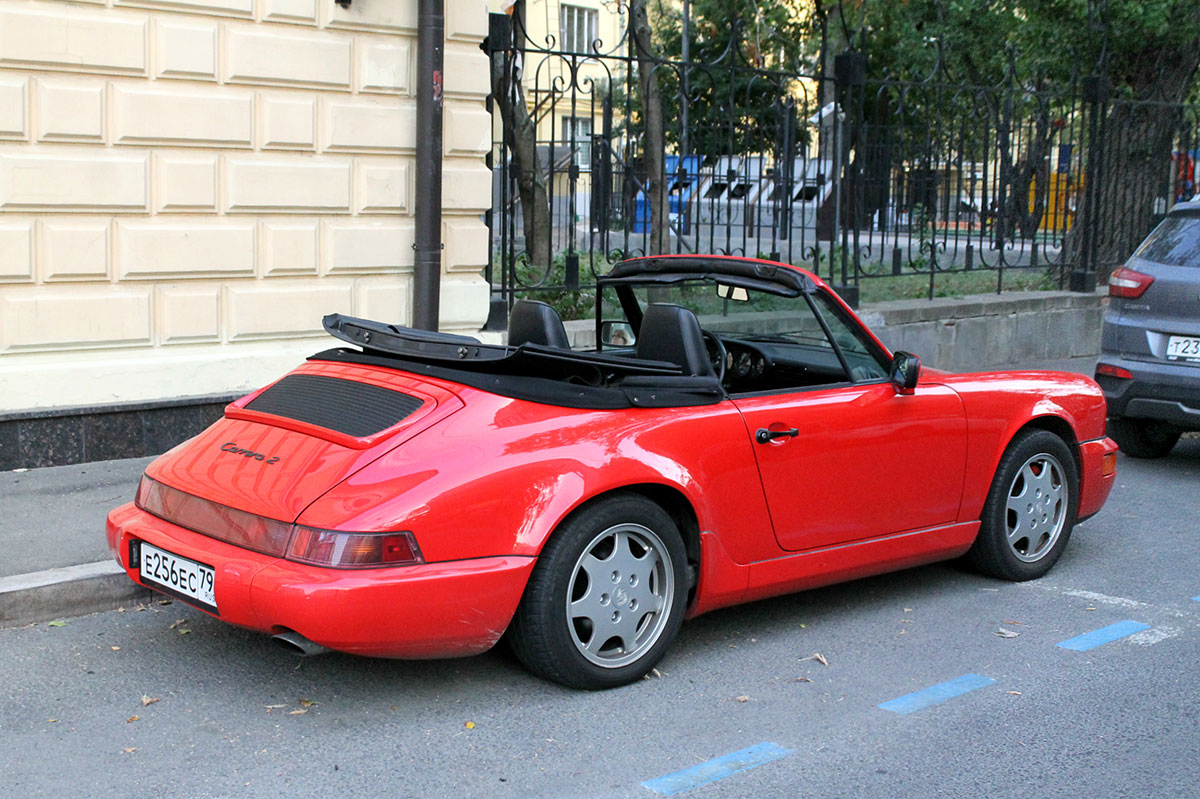 Московская область, № Е 256 ЕС 790 — Porsche 911 (964) '88-94