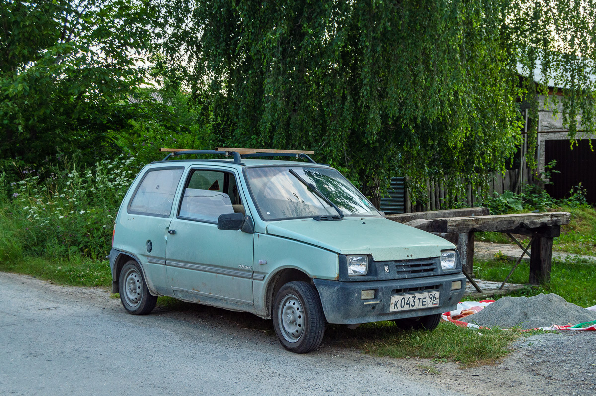 Свердловская область, № К 043 ТЕ 96 — ВАЗ-11113 (ЗМА) '96-06