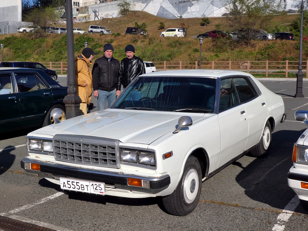 Приморский край, № А 555 ВТ 125 — Nissan Laurel (C230/C231) '77-80; Приморский край — Закрытие сезона JDM Oldschool Cars (2024)