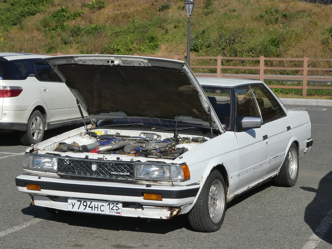 Приморский край, № У 794 НС 125 — Toyota Chaser (Х70) '84-88; Приморский край — Закрытие сезона JDM Oldschool Cars (2024)