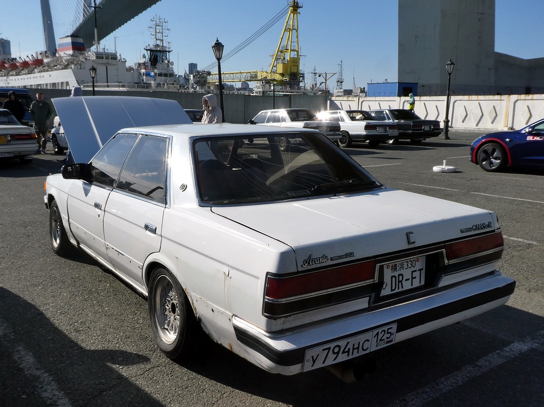 Приморский край, № У 794 НС 125 — Toyota Chaser (Х70) '84-88; Приморский край — Закрытие сезона JDM Oldschool Cars (2024)