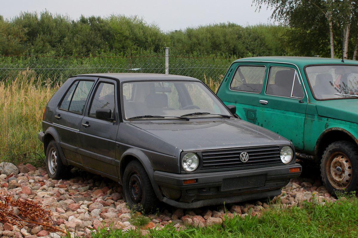 Литва, № (LT) U/N 0095 — Volkswagen Golf (Typ 19) '83-92