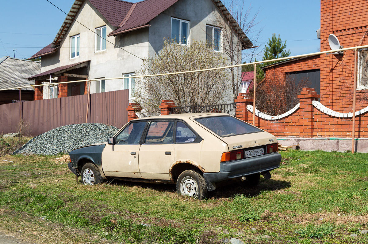 Свердловская область, № Е 020 ВЕ 66 — Москвич-2141 '86-98