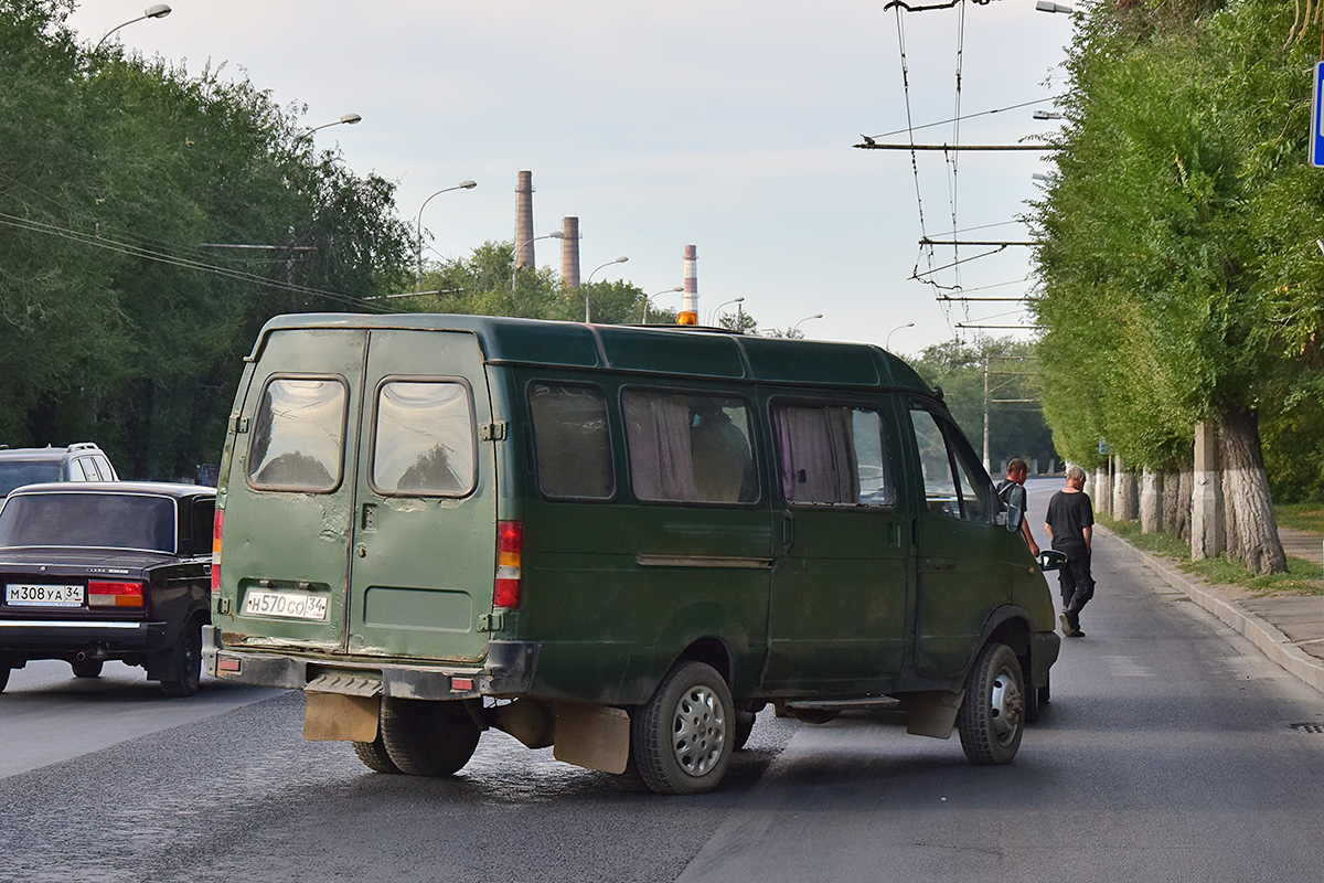 Волгоградская область, № Н 570 СО 34 — ГАЗ-32217 ГАЗель '96-03