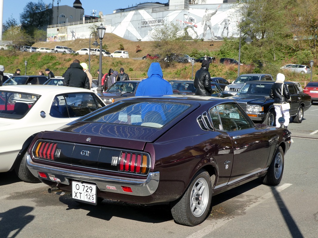 Приморский край, № О 729 ХТ 125 — Toyota Celica (A20) '70-77; Приморский край — Закрытие сезона JDM Oldschool Cars (2024)