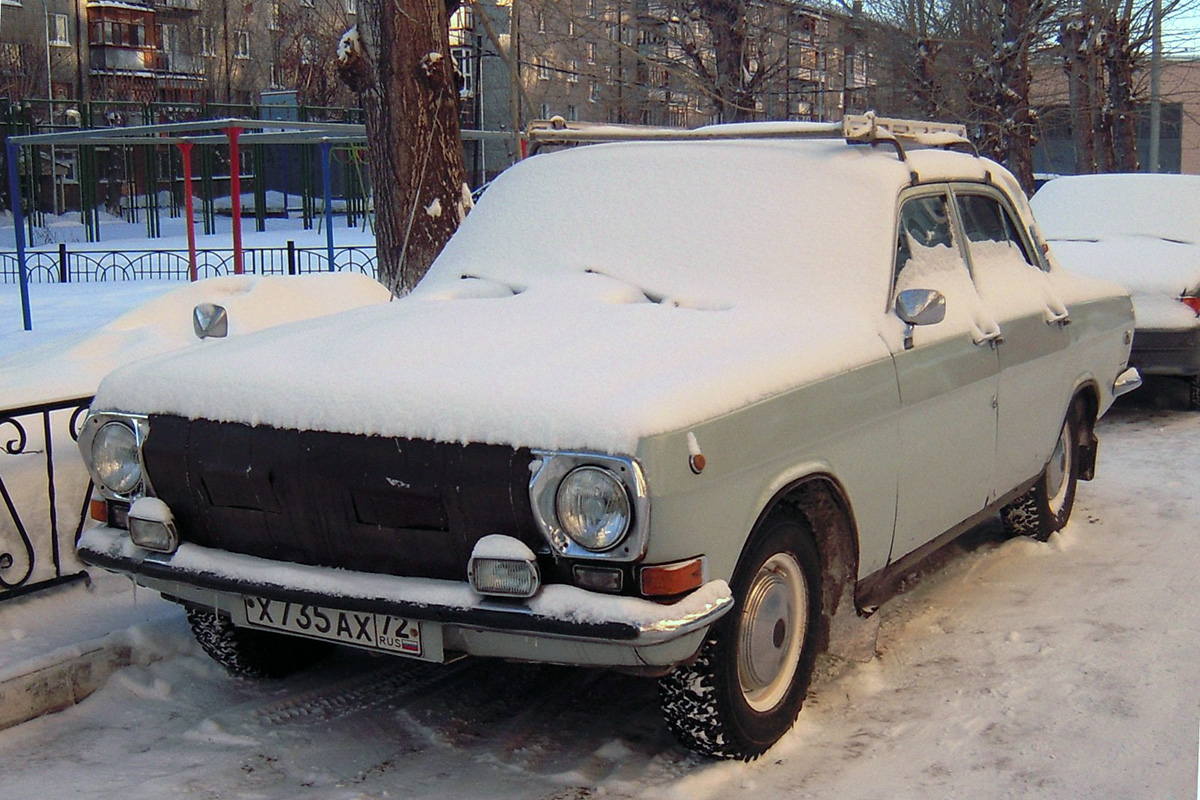 Тюменская область, № Х 735 АХ 72 — ГАЗ-24 Волга '68-86