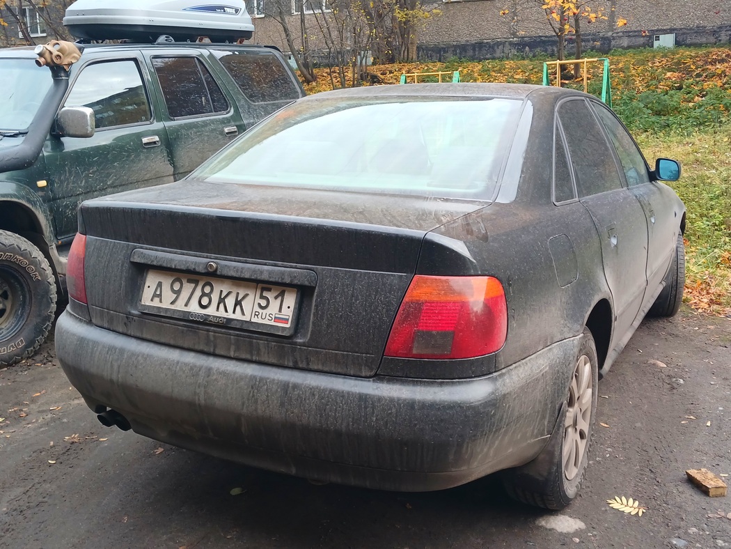 Мурманская область, № А 978 КК 51 — Audi A4 (B5/8D) '94–97