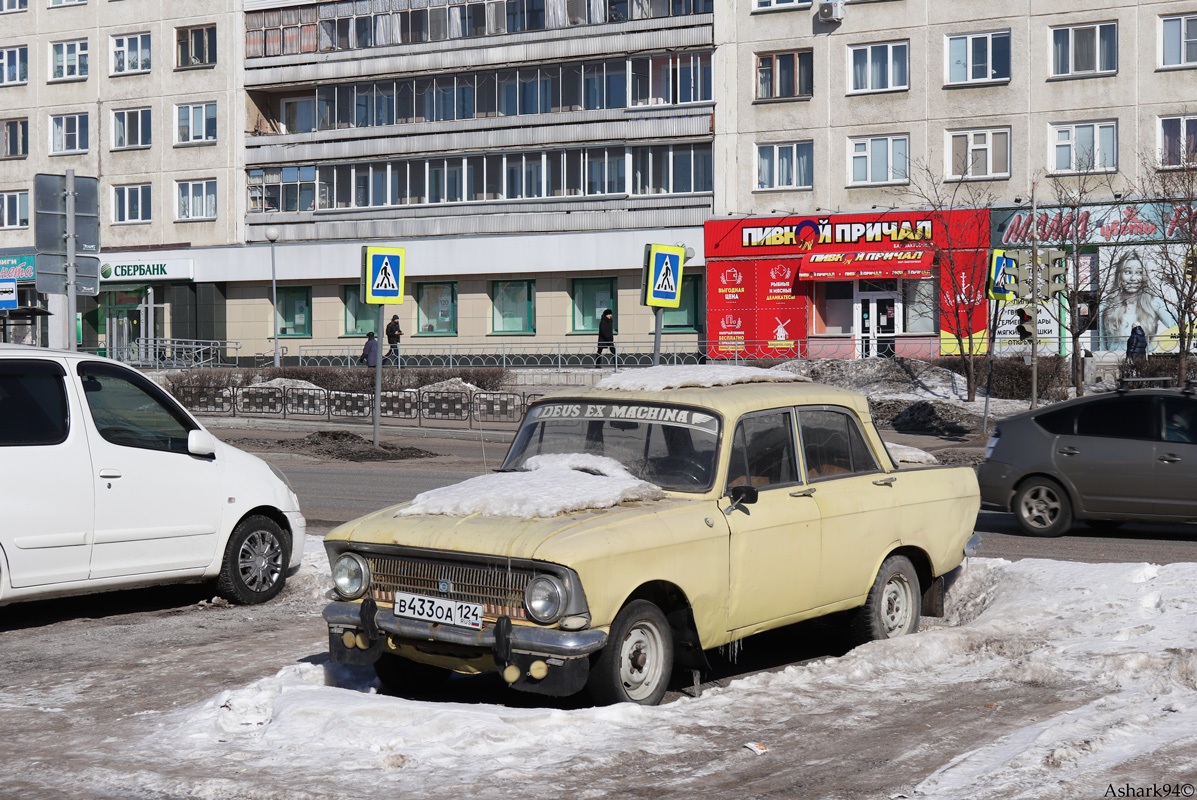 Красноярский край, № В 433 ОА 124 — Москвич-412ИЭ (Иж) '70-82