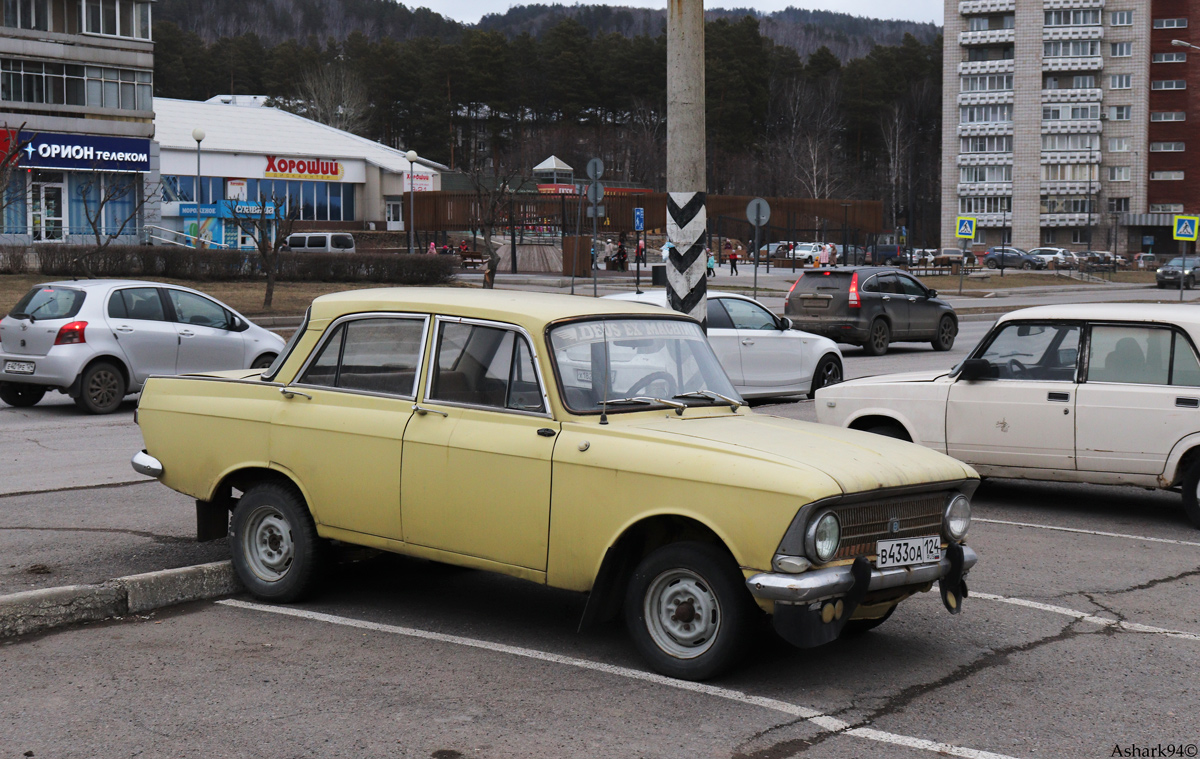 Красноярский край, № В 433 ОА 124 — Москвич-412ИЭ (Иж) '70-82