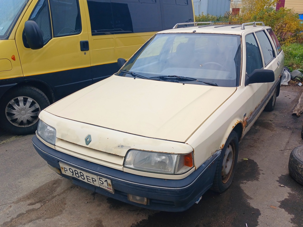 Мурманская область, № Р 988 ЕР 51 — Renault 19 '88-92