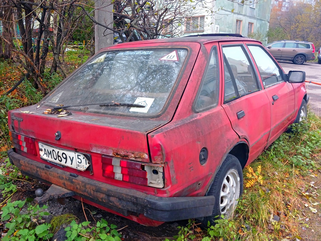 Мурманская область, № АМ 069 У 51 — Ford Escort MkIII '80-86