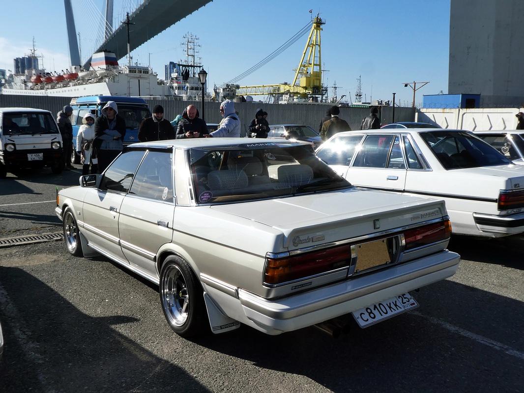 Приморский край, № С 810 КК 25 — Toyota Mark II (X70) '84-97; Приморский край — Закрытие сезона JDM Oldschool Cars (2024)