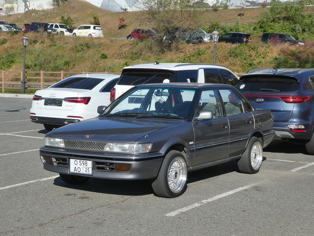 Приморский край, № О 598 АО 25 — Toyota Sprinter (E90) '87-91; Приморский край — Закрытие сезона JDM Oldschool Cars (2024)