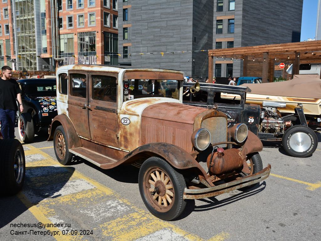 Санкт-Петербург, № (78) Б/Н 0159 — DeSoto Model K '29-30; Санкт-Петербург — Выставка классических и кастомных автомобилей и мотоциклов "Original Meet 2024"