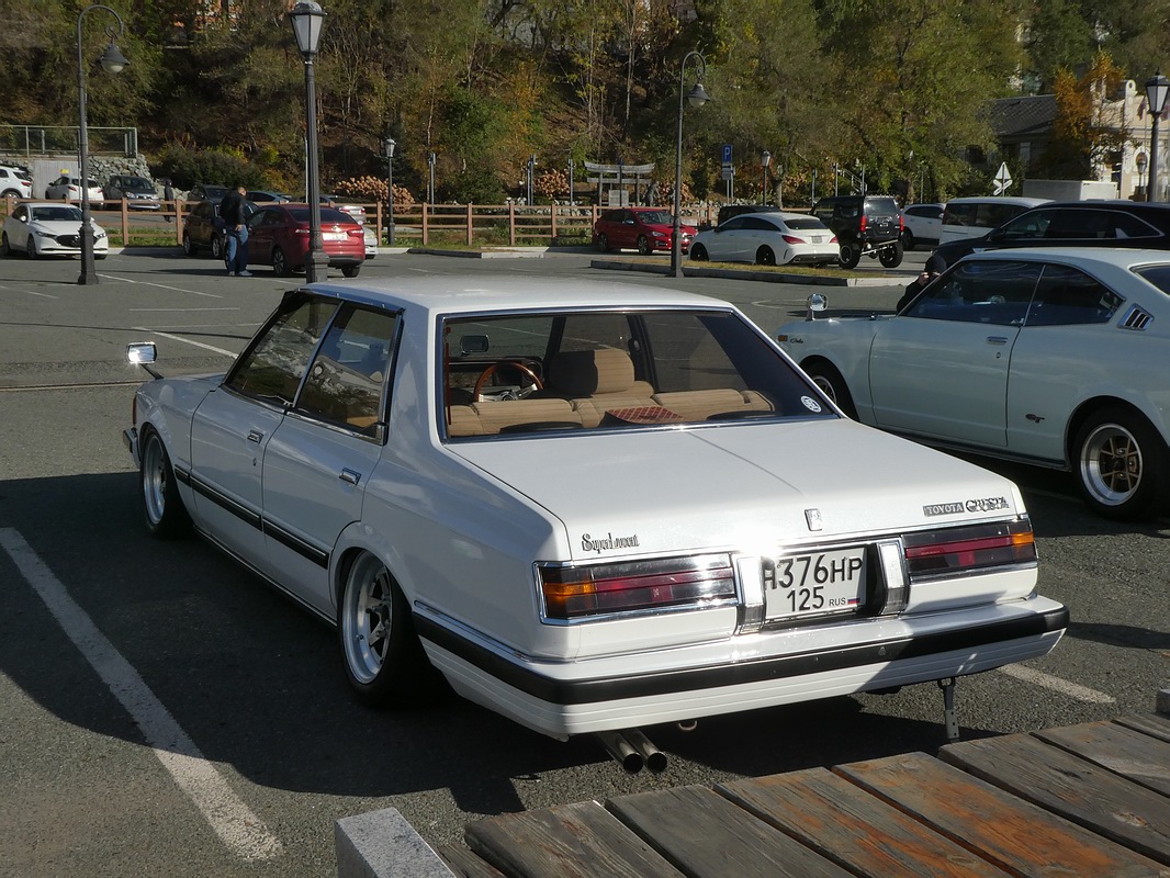 Приморский край, № Н 376 НР 125 — Toyota Cresta (X50/X60) '80-84; Приморский край — Закрытие сезона JDM Oldschool Cars (2024)