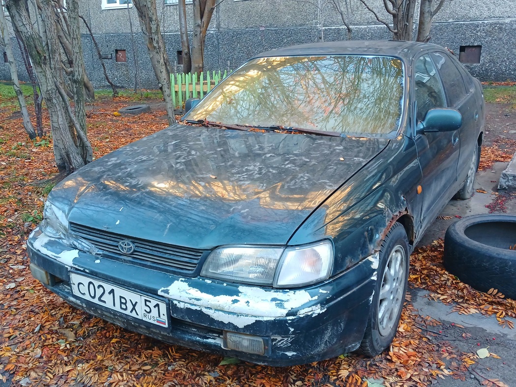 Мурманская область, № С 021 ВХ 51 — Toyota Carina E (T190) '92–97