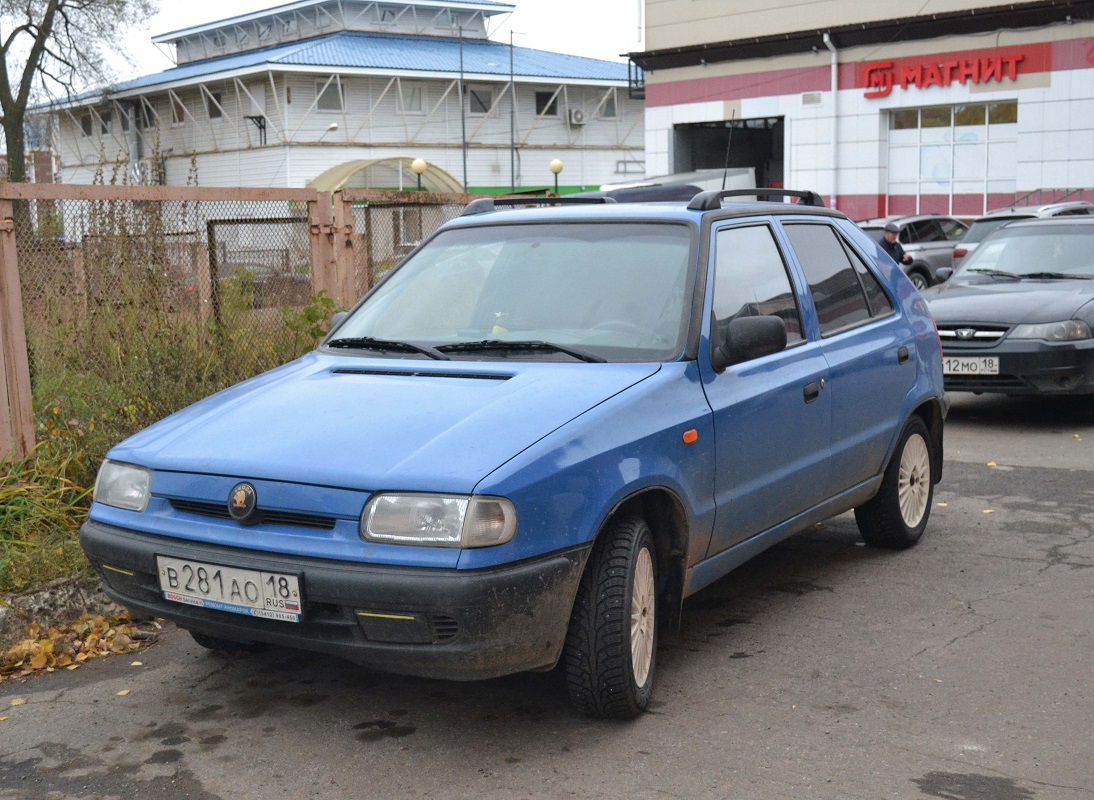 Удмуртия, № В 281 АО 18 — Škoda Felicia (Typ 781, 791) '94-01