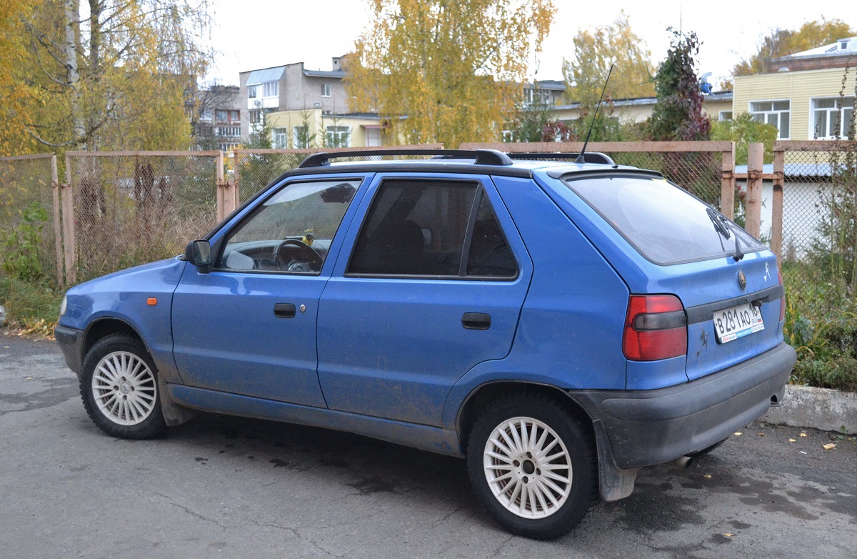 Удмуртия, № В 281 АО 18 — Škoda Felicia (Typ 781, 791) '94-01