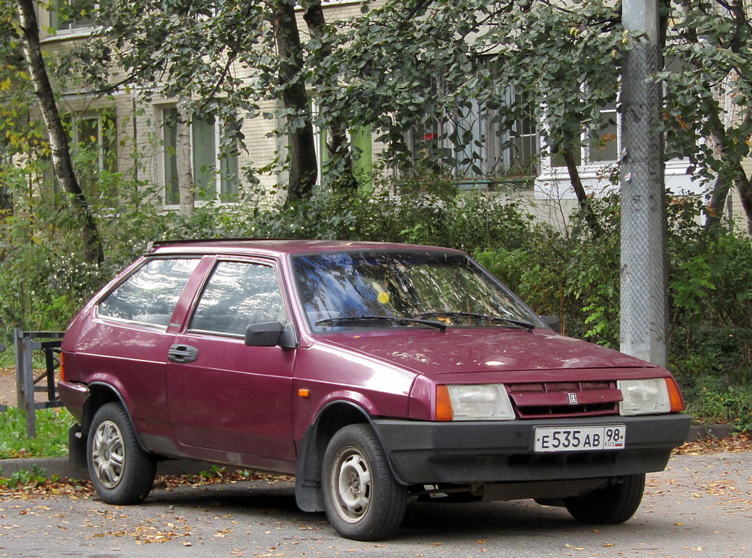 Санкт-Петербург, № Е 535 АВ 98 — ВАЗ-2108 '84-94