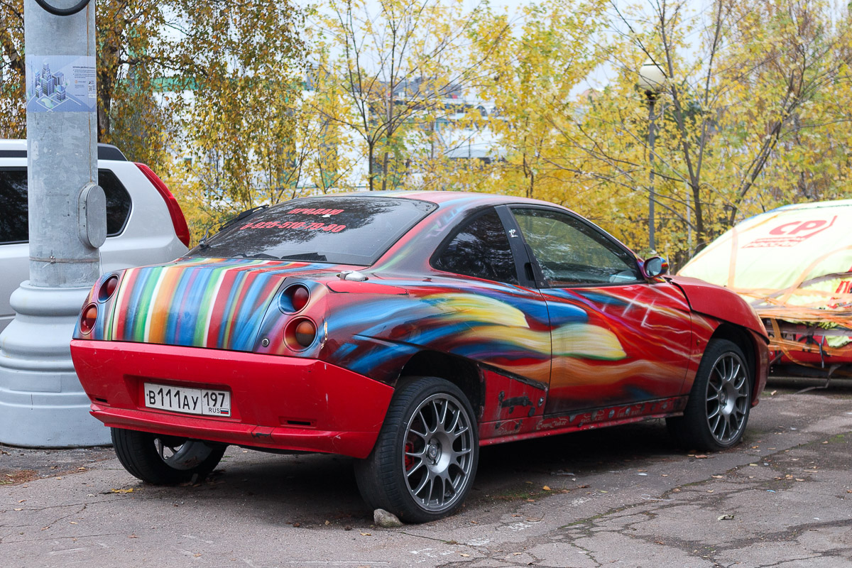 Москва, № В 111 АУ 197 — FIAT Coupé '93-00