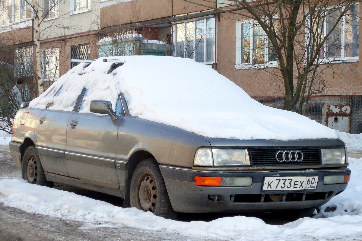 Псковская область, № К 733 ЕХ 60 — Audi 90 (B3) '87-93