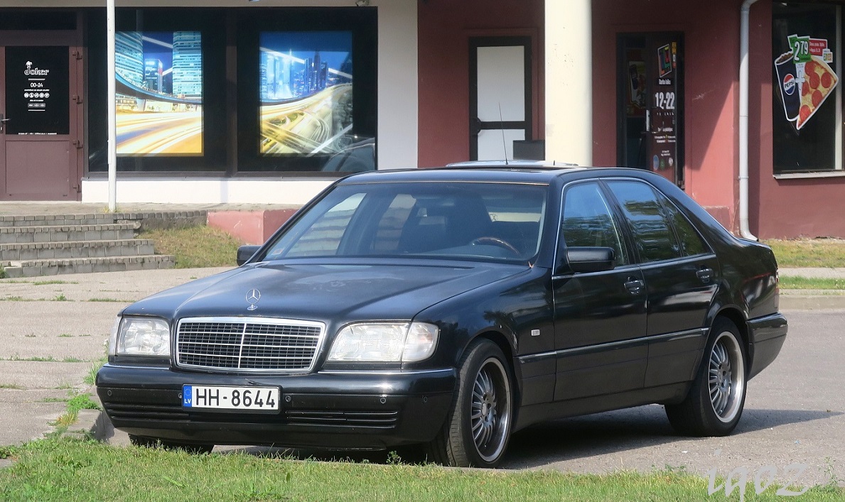 Латвия, № HH-8644 — Mercedes-Benz (W140) '91-98