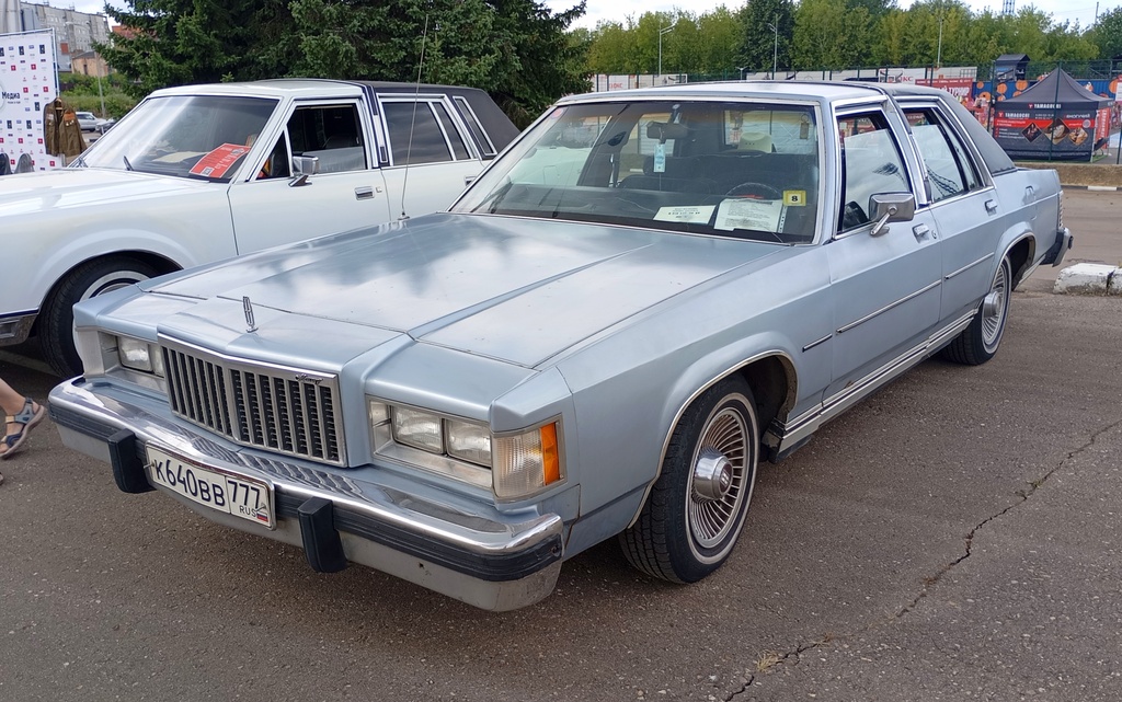 Москва, № К 640 ВВ 777 — Mercury Grand Marquis (1G) '79-91; Тверская область — День города Твери 2024 с Ретро-клубом Калинин