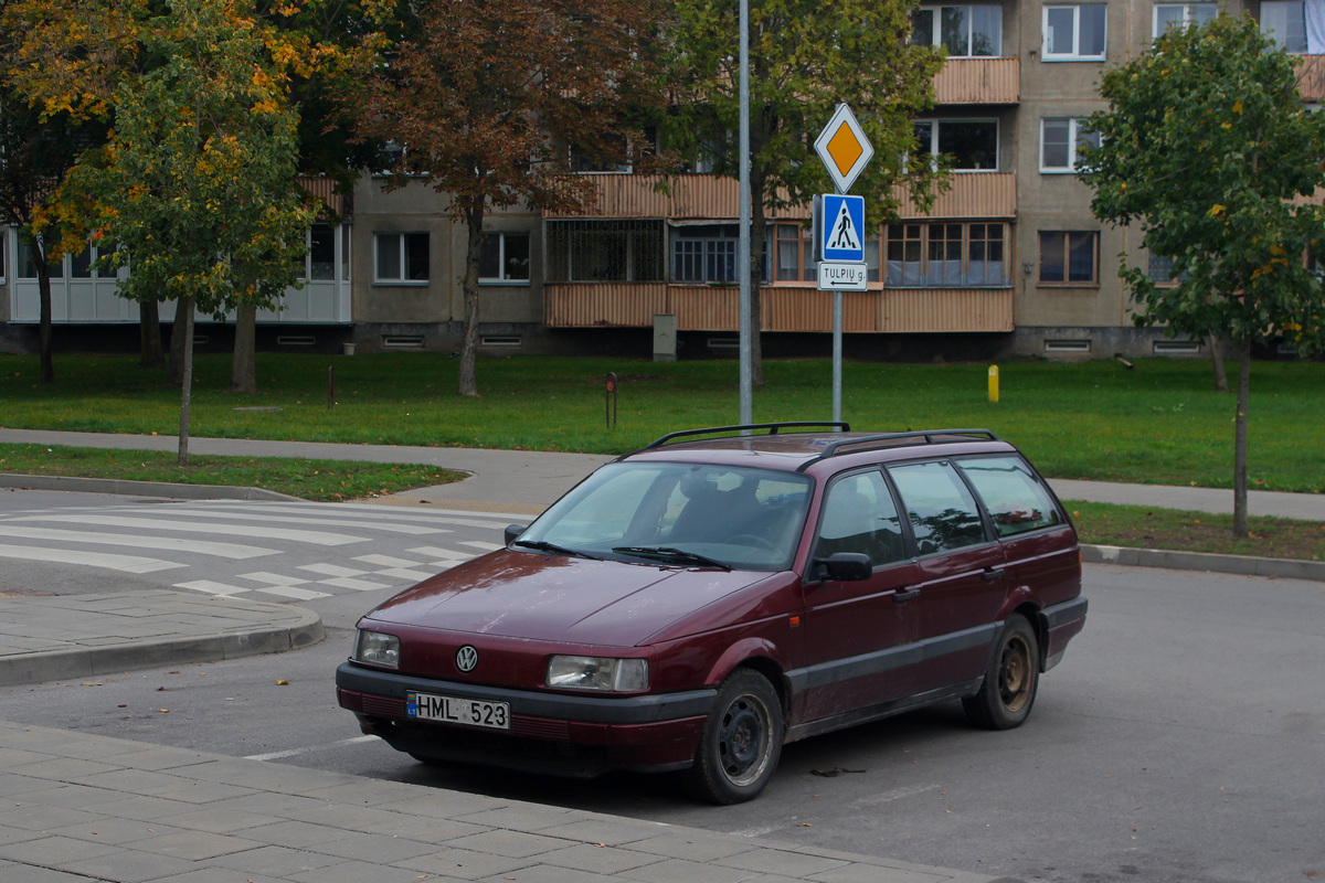 Литва, № HML 523 — Volkswagen Passat (B3) '88-93