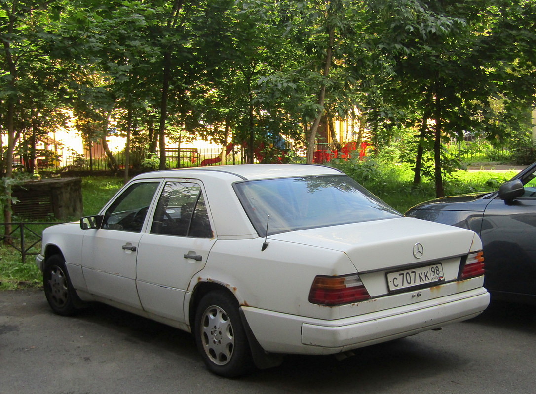 Санкт-Петербург, № С 707 КК 98 — Mercedes-Benz (W124) '84-96