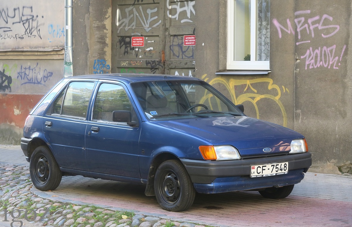 Латвия, № CF-7548 — Ford Fiesta MkIII '89-96