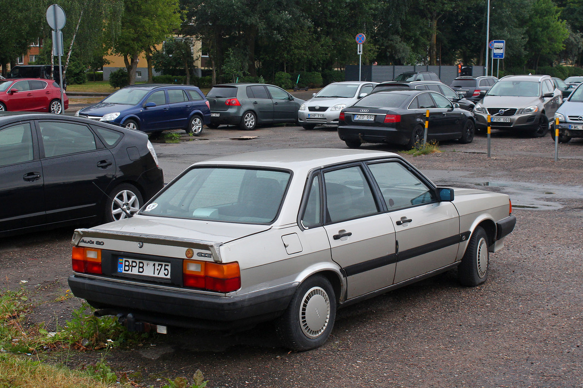 Литва, № BPB 175 — Audi 80 (B2) '78-86