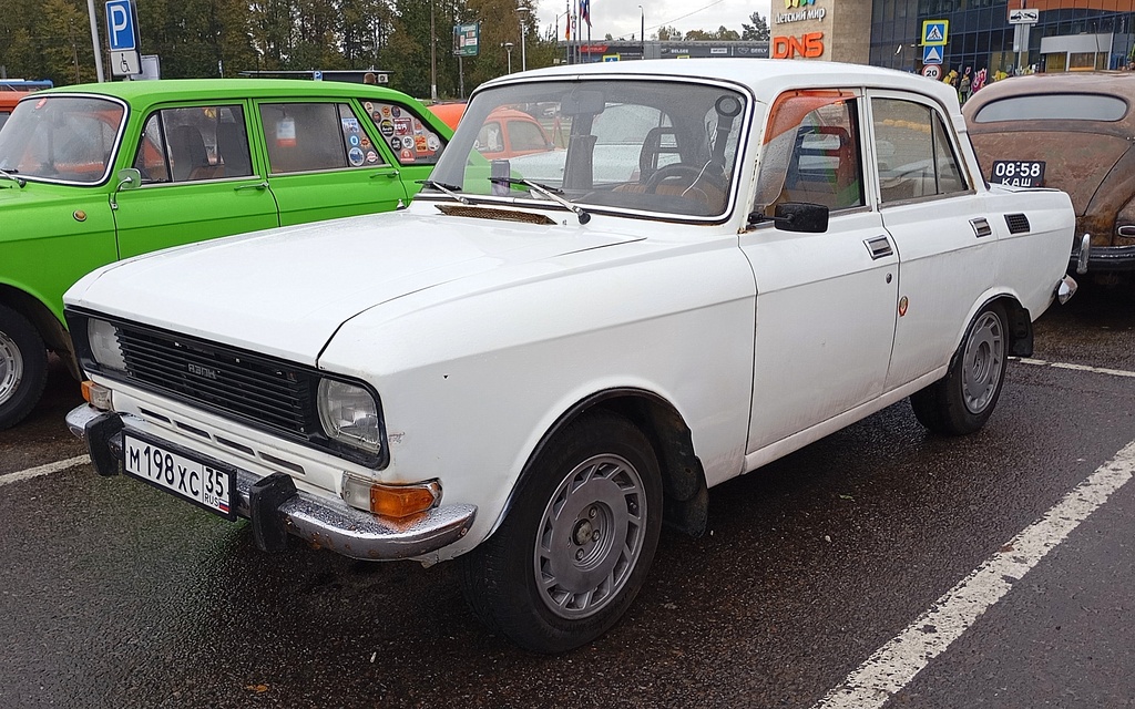 Вологодская область, № М 198 ХС 35 — Москвич-2140 '76-88; Тверская область — Закрытие сезона 2024 Тверского ретро-клуба