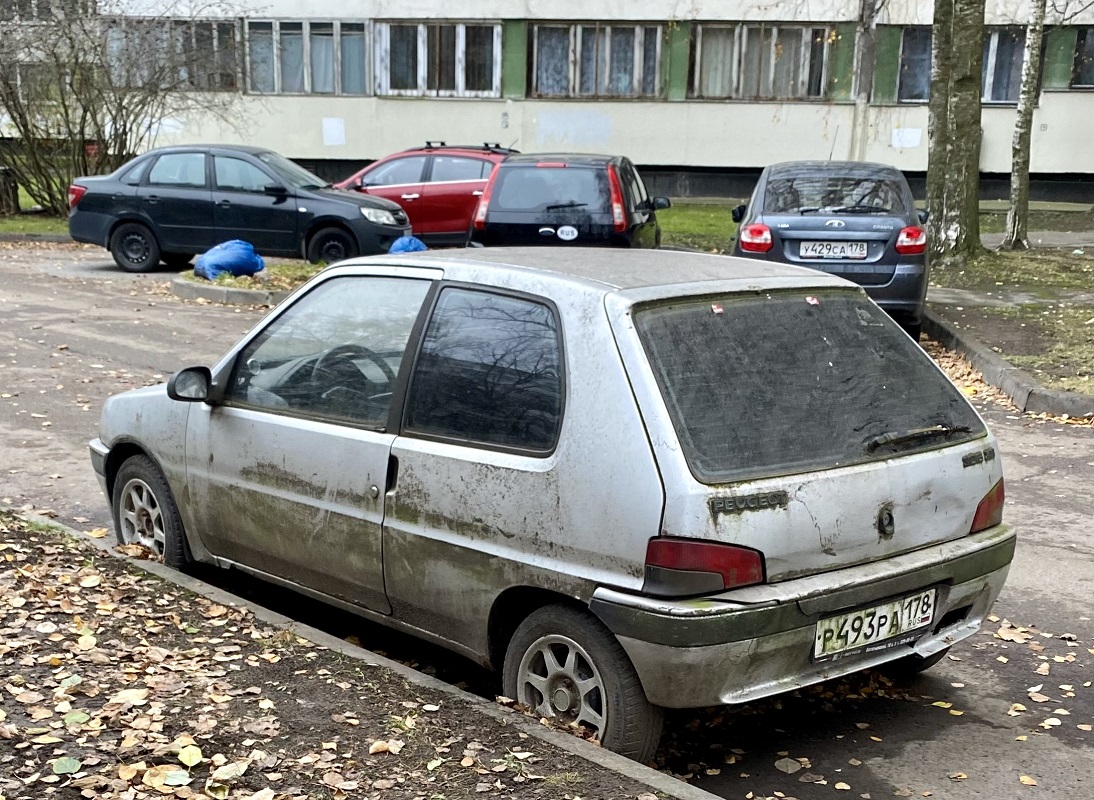 Санкт-Петербург, № Р 493 РА 178 — Peugeot 106 '91-96