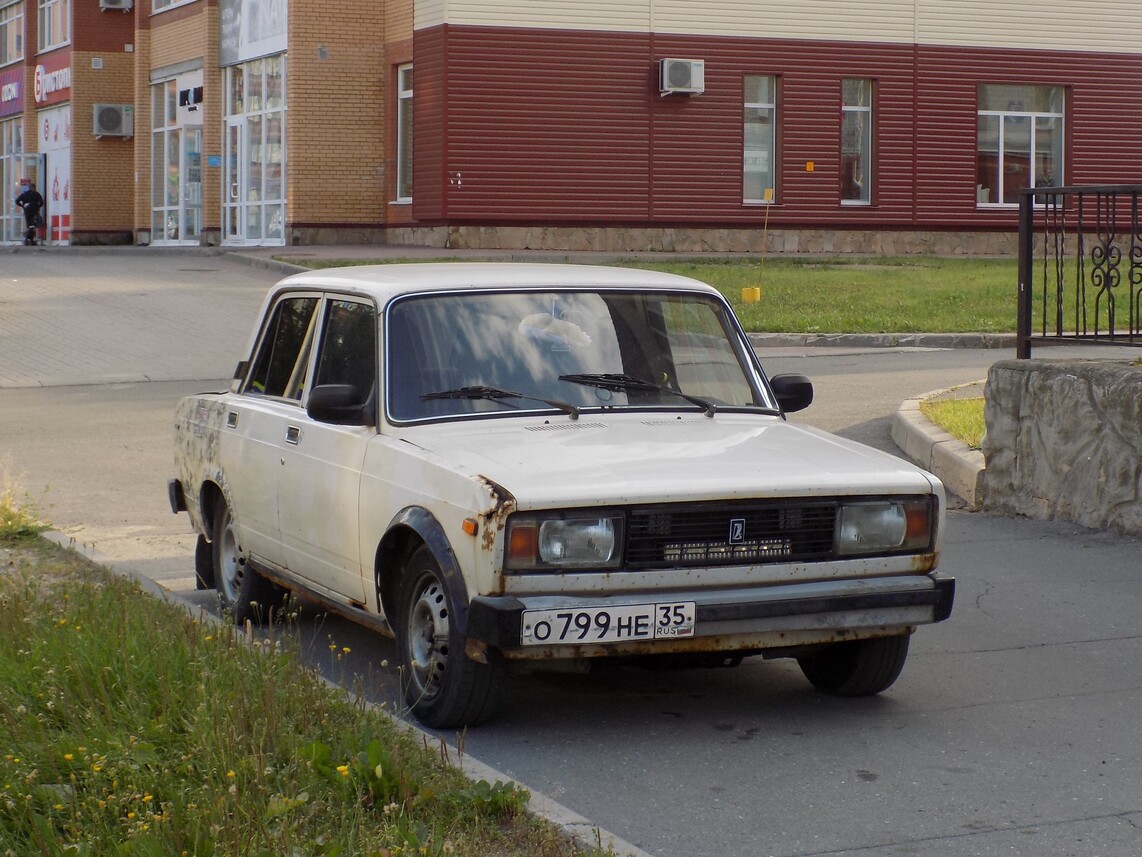 Вологодская область, № О 799 НЕ 35 — ВАЗ-2105 '80-88