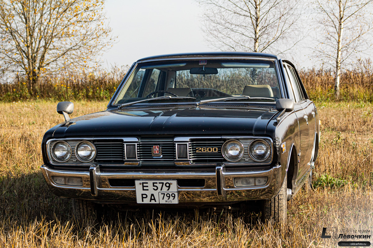 Москва, № Е 579 РА 799 — Nissan Cedric (230) '71-75; Московская область — Закрытие сезона автоклуба "Москвич" 2024