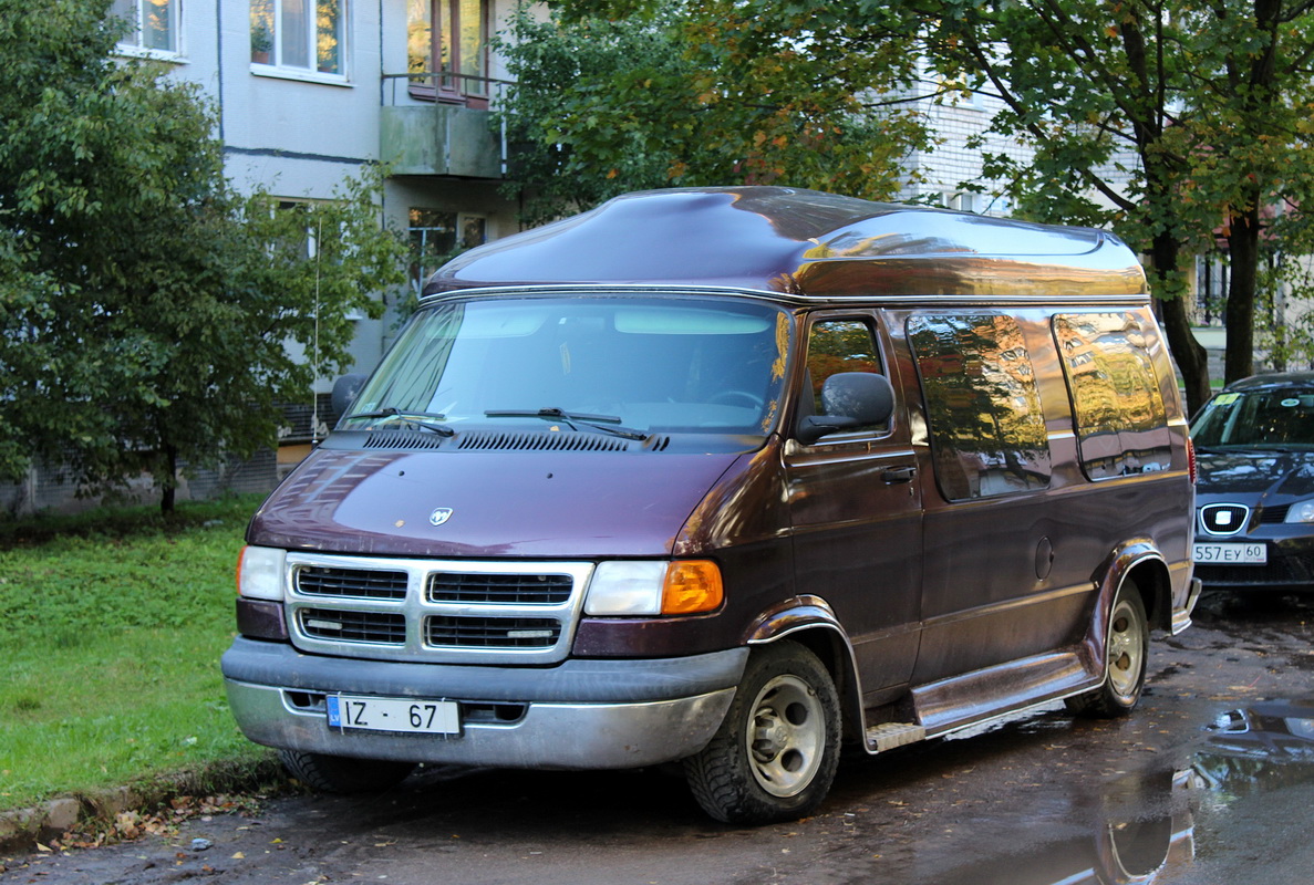 Латвия, № IZ-67 — Dodge Ram Van (3G) '98-03