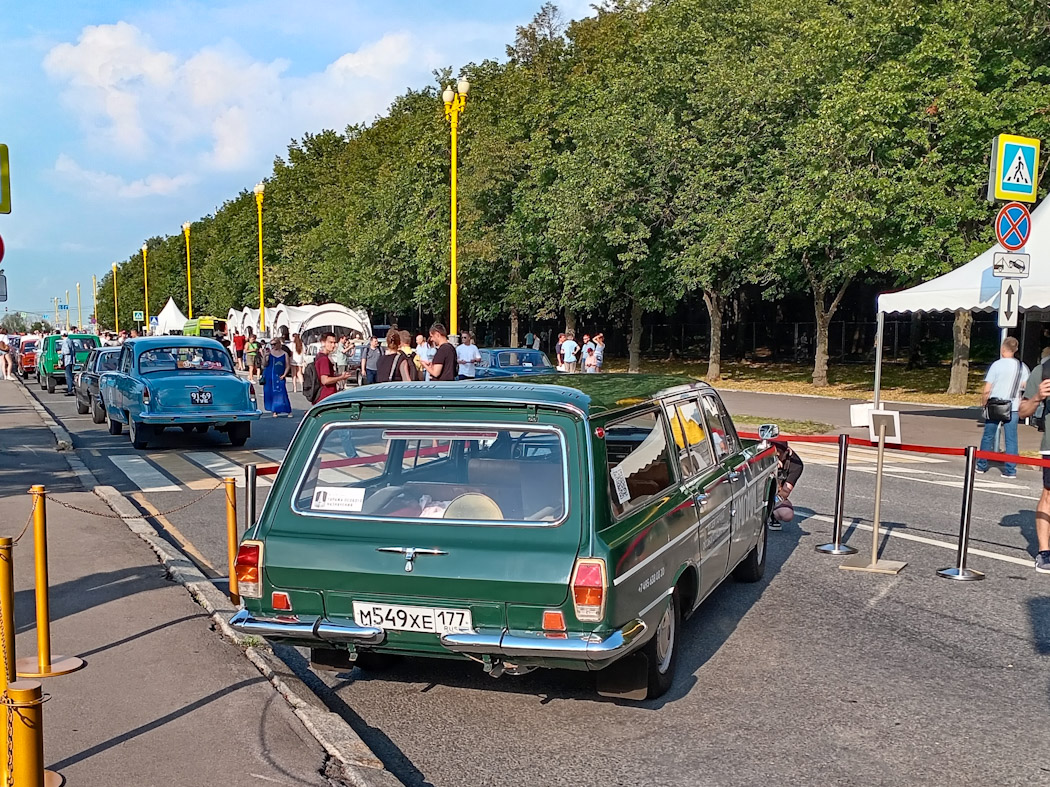 Москва, № М 549 ХЕ 177 — ГАЗ-24-02 Волга '72-87; Москва — Фестиваль "Ретрорейс" 2024