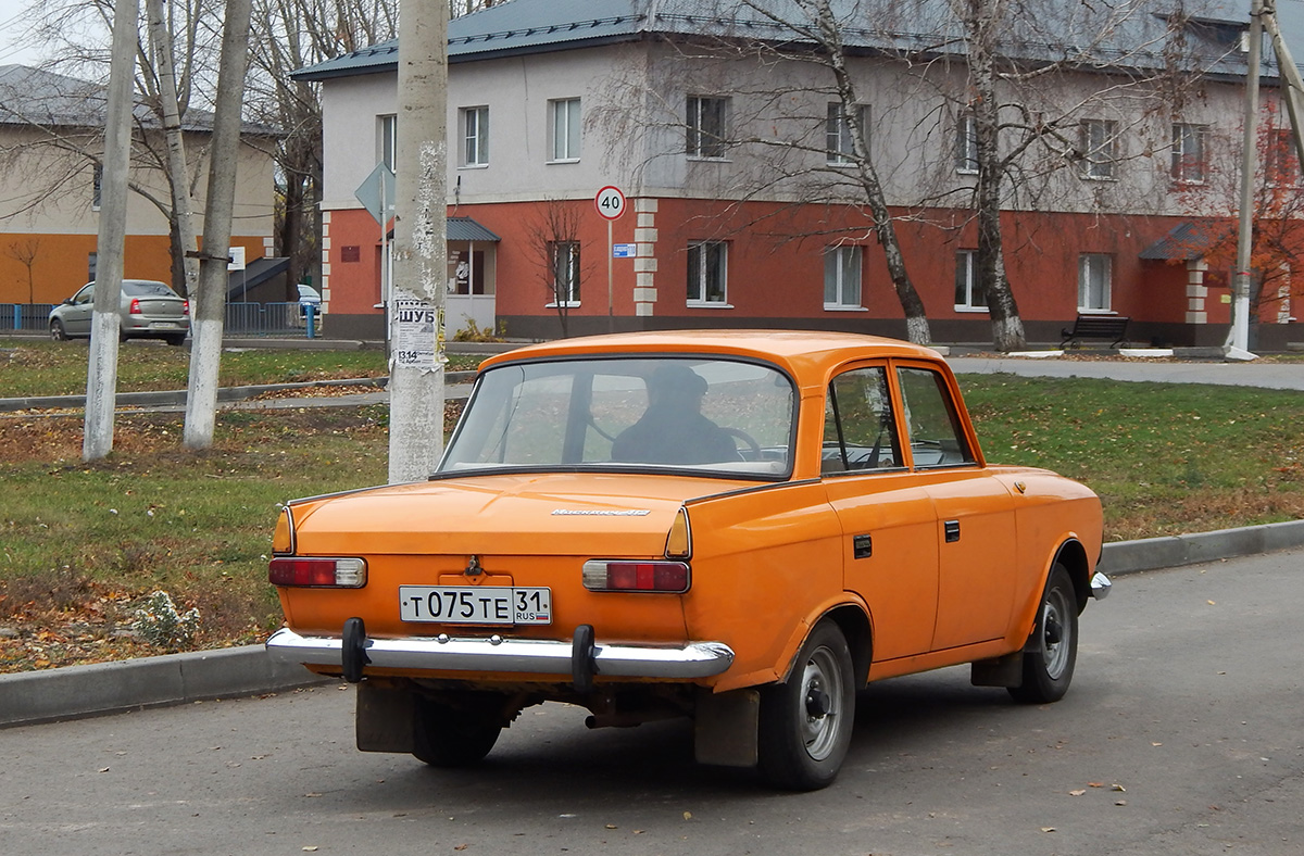 Белгородская область, № Т 075 ТЕ 31 — Москвич-412ИЭ-028 (Иж) '82-97