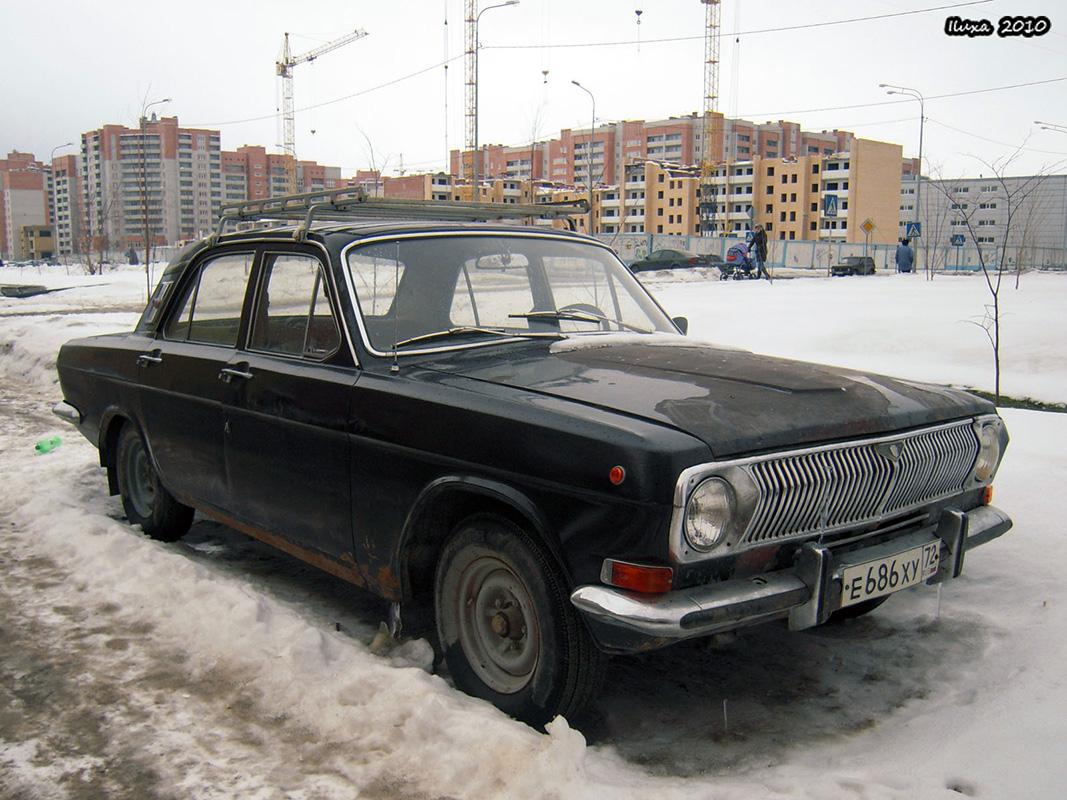 Тюменская область, № Е 686 ХУ 72 — ГАЗ-24 Волга '68-86