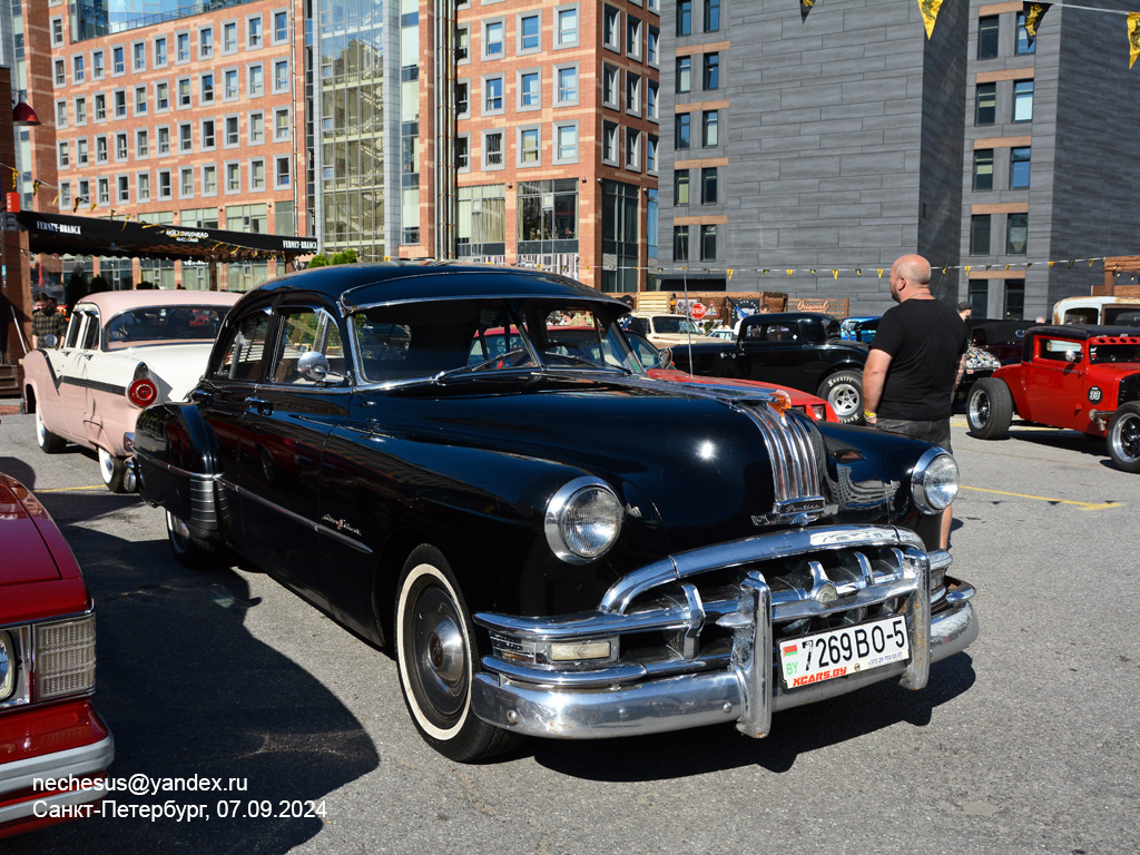 Минская область, № 7269 ВО-5 — Pontiac Chieftain (1G) '49-54; Санкт-Петербург — Выставка классических и кастомных автомобилей и мотоциклов "Original Meet 2024"