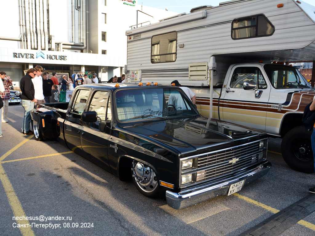 Москва, № О 677 ХУ 197 — Chevrolet C/K-Series (3G) '73-87; Санкт-Петербург — Выставка классических и кастомных автомобилей и мотоциклов "Original Meet 2024"