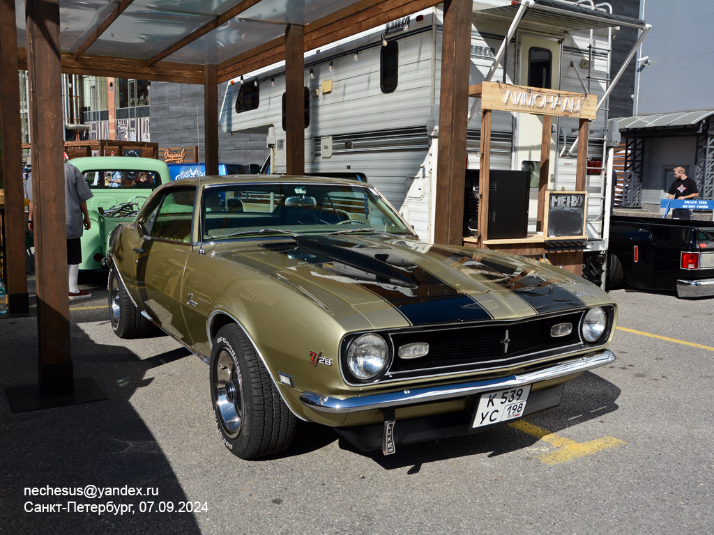 Санкт-Петербург, № К 539 УС 198 — Chevrolet Camaro (1G) '66-70; Санкт-Петербург — Выставка классических и кастомных автомобилей и мотоциклов "Original Meet 2024"