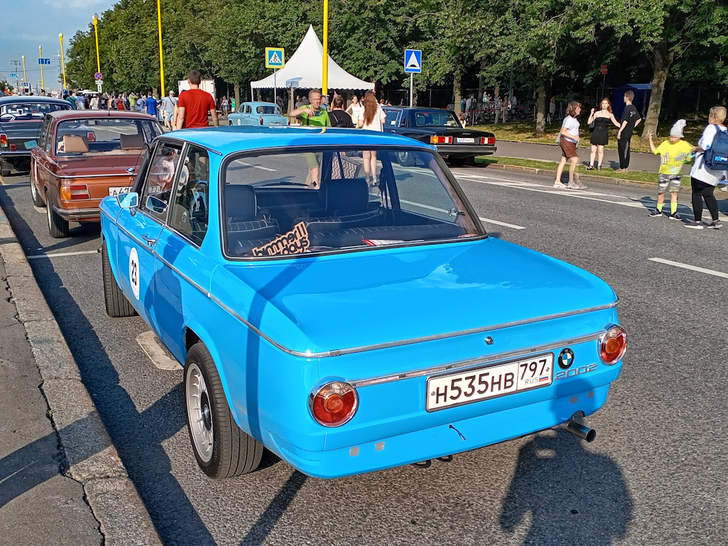 Москва, № Н 535 НВ 797 — BMW 02 Series '66-77; Москва — Фестиваль "Ретрорейс" 2024