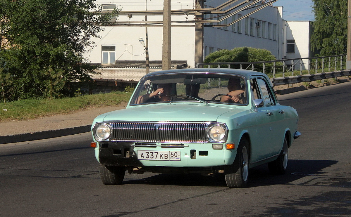 Псковская область, № А 337 КВ 60 — ГАЗ-24 Волга '68-86