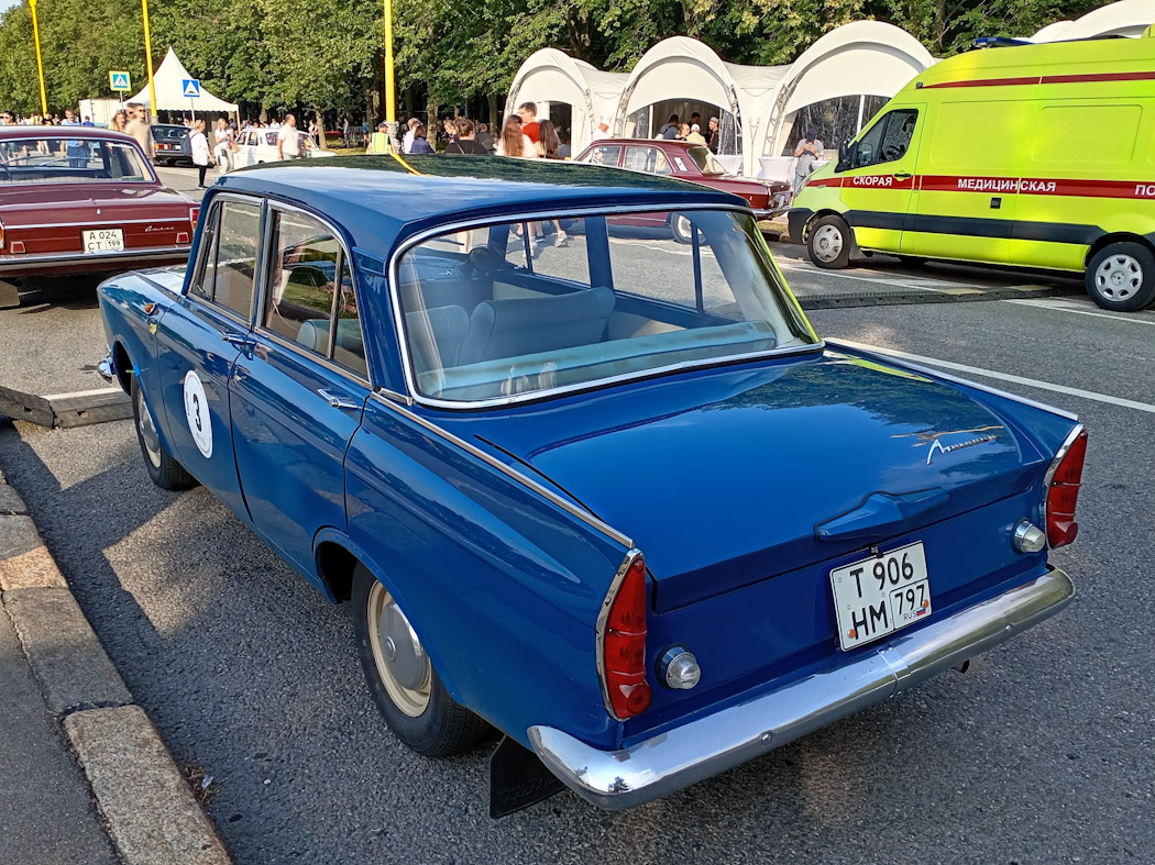 Москва, № Т 906 НМ 797 — Москвич-408 '64-70; Москва — Фестиваль "Ретрорейс" 2024