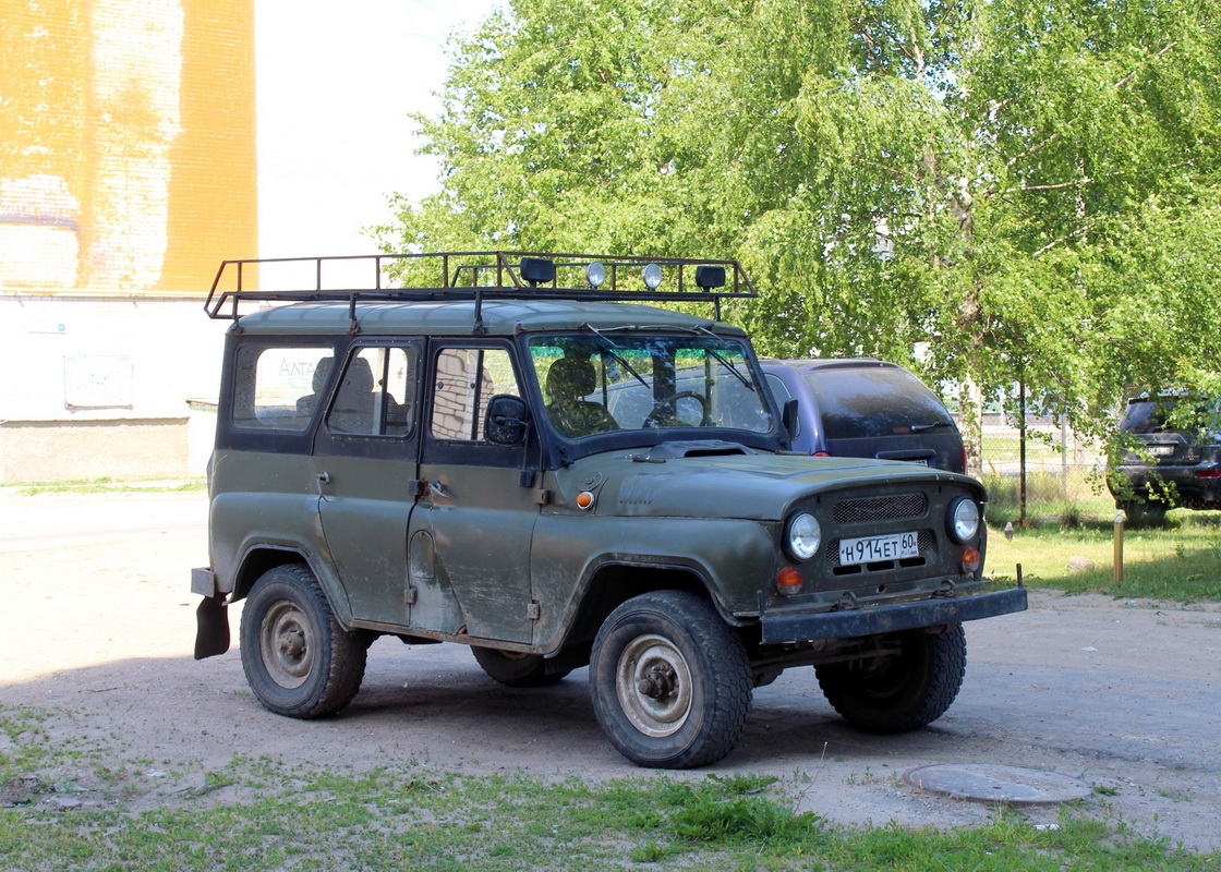 Псковская область, № Н 914 ЕТ 60 — УАЗ-3152 '85-05