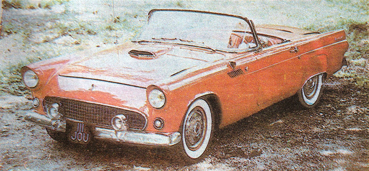 США, № III JOU — Ford Thunderbird (1G) '54-57; США — Исторические фотографии